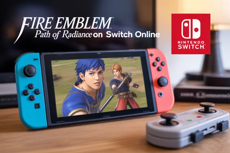 nintendo switch online gamecube games fire emblem path of radiance