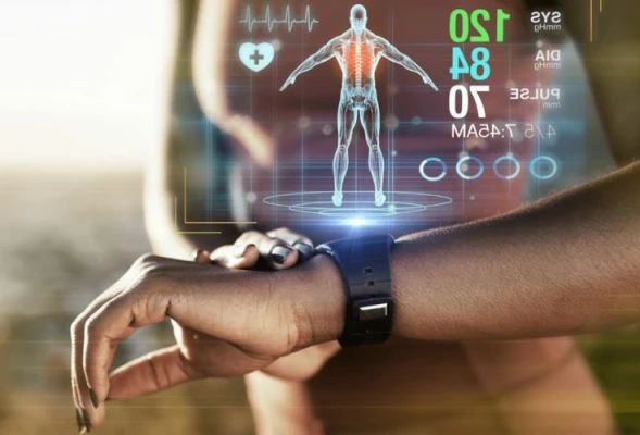 Which companies lead the market in wearable technology devices?