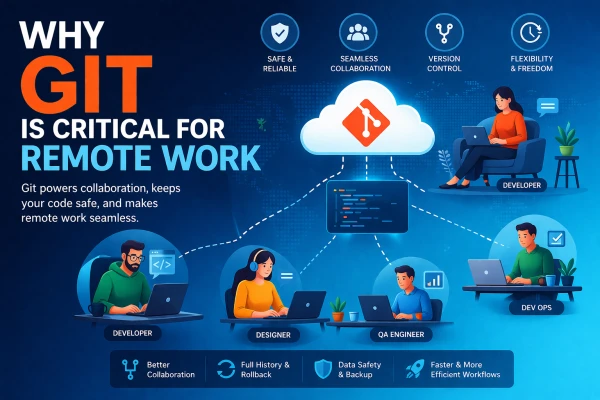 Who to use git in remote job